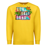 Lemon sun salt sand summer Premium Sweatshirt - Zillion Design Studio