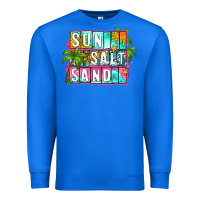 True Royal sun salt sand summer Premium Sweatshirt - Zillion Design Studio