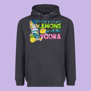 When Life Gives You Lemons Heavyweight Hoodie Designed By Texasbilliewilder