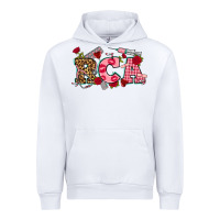 White valentines day rca Urban Hoodie - NancyCooperArtShop