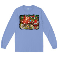 Colony Blue welcome ladybug gnome background Long Sleeve Tee - BarkalooDesign