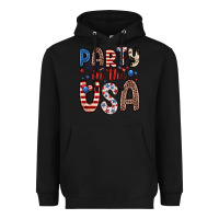 Black party in the usa Heavyweight Hoodie - Zillion Design Studio