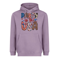 Lavender party in the usa Heavyweight Hoodie - Zillion Design Studio