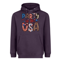 Plum party in the usa Heavyweight Hoodie - Zillion Design Studio