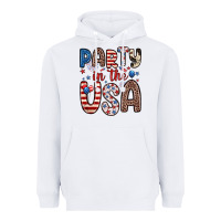 White party in the usa Heavyweight Hoodie - Zillion Design Studio