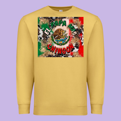 El Papa Mas Chingon Tumbler 3 Premium Sweatshirt Designed By Cts Tumbler Store