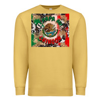 Antique Gold el papa mas chingon tumbler 3 Premium Sweatshirt - CTS Tumbler Store