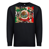 Black el papa mas chingon tumbler 3 Premium Sweatshirt - CTS Tumbler Store