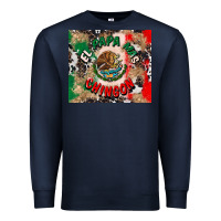 Navy el papa mas chingon tumbler 3 Premium Sweatshirt - CTS Tumbler Store