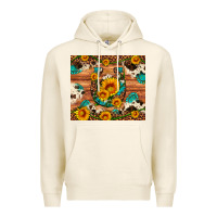 Tofu sunflower gemstone leopard cowhide horseshoe Premium Hoodie - Artiststas
