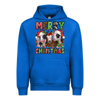 Cobalt merry christmas heifers Urban Hoodie - Jasminsmagicworld