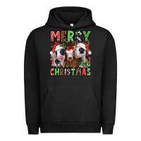 Pigment Black merry christmas heifers Urban Hoodie - Jasminsmagicworld