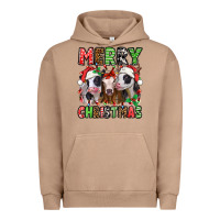Pigment Burro merry christmas heifers Urban Hoodie - Jasminsmagicworld