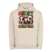 Pigment French Oak merry christmas heifers Urban Hoodie - Jasminsmagicworld