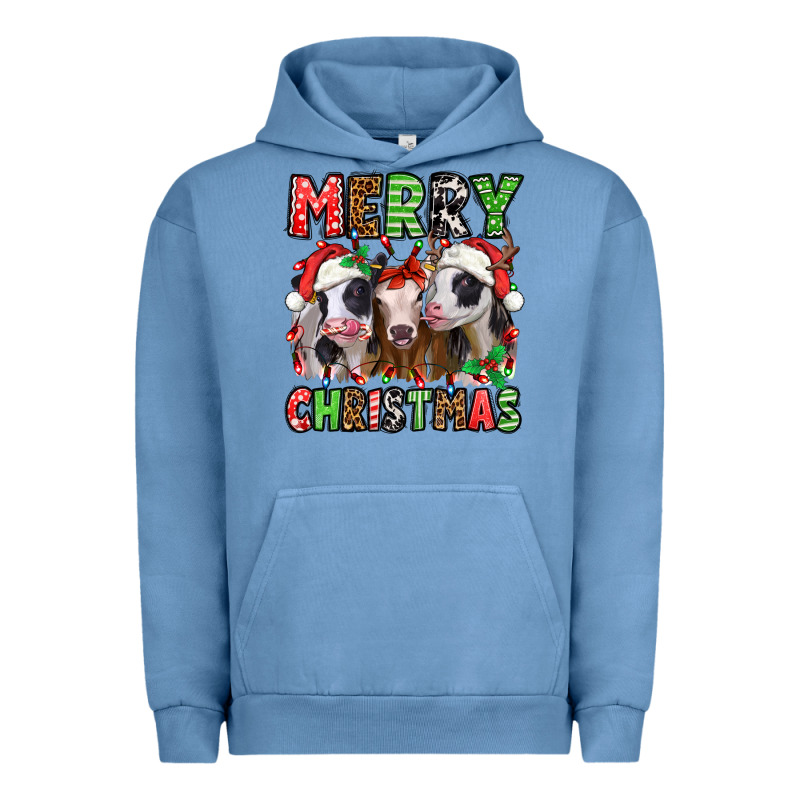 Merry Christmas Heifers Urban Hoodie by Jasminsmagicworld | Teevron