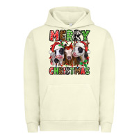 Pigment Pistachio merry christmas heifers Urban Hoodie - Jasminsmagicworld