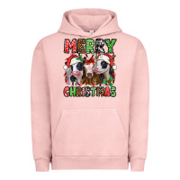 Pigment Salmon merry christmas heifers Urban Hoodie - Jasminsmagicworld