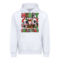 White merry christmas heifers Urban Hoodie - Jasminsmagicworld