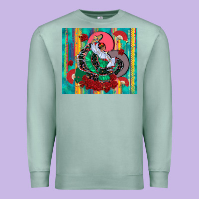 Flamenco Dancer Tumbler 3 Premium Sweatshirt Designed By Cts Tumbler Store