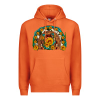 Carrot sunflower gemstone leopard cowhide horseshoe rainbow Premium Hoodie - Artiststas