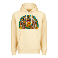Pina Colada sunflower gemstone leopard cowhide horseshoe rainbow Premium Hoodie - Artiststas