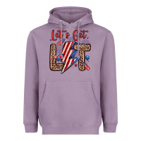 Lavender let s get lit Heavyweight Hoodie - Zillion Design Studio