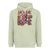 Matcha let s get lit Heavyweight Hoodie - Zillion Design Studio