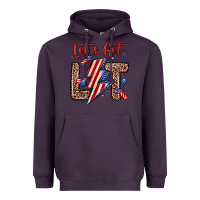 Plum let s get lit Heavyweight Hoodie - Zillion Design Studio