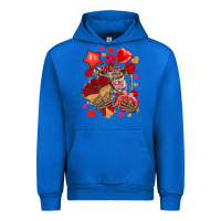 Valentines Day Skeleton Urban Hoodie | Teevron