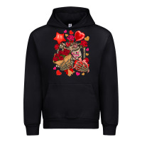 Foreset Green valentines day skeleton Urban Hoodie - NancyCooperArtShop
