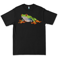 Black red eyed tree frog Premium Tee - LillyAllenDesigns