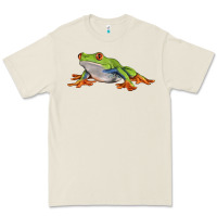 Bone red eyed tree frog Premium Tee - LillyAllenDesigns