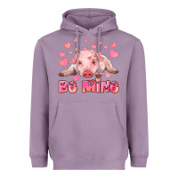 Lavender be mine baby pig Heavyweight Hoodie - RanaPortraitStore