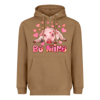 Toasted Coconut be mine baby pig Heavyweight Hoodie - RanaPortraitStore