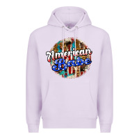 Lilac american babe Premium Hoodie - JahusDesignShop