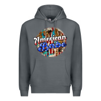 Rock american babe Premium Hoodie - JahusDesignShop