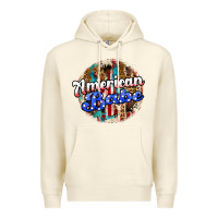 Sandshell american babe Premium Hoodie - JahusDesignShop