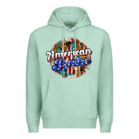 Seafoam american babe Premium Hoodie - JahusDesignShop