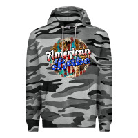 Slate Camo american babe Premium Hoodie - JahusDesignShop