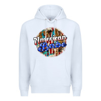 White american babe Premium Hoodie - JahusDesignShop