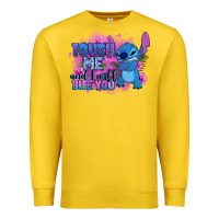 Lemon touch me and i will bite you stitch Premium Sweatshirt - Zillion Design Studio