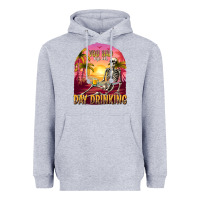 Heather Grey you had me at day drinking Heavyweight Hoodie - texasbilliewilder