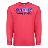 Cardinal ohana means family with stitch Premium Sweatshirt - texasbilliewilder