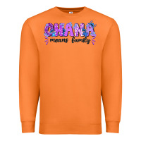Carrot ohana means family with stitch Premium Sweatshirt - texasbilliewilder