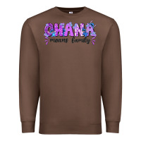 Chestnut ohana means family with stitch Premium Sweatshirt - texasbilliewilder