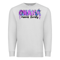 Dove Grey ohana means family with stitch Premium Sweatshirt - texasbilliewilder