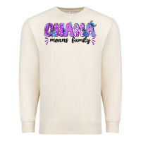 Sandshell ohana means family with stitch Premium Sweatshirt - texasbilliewilder