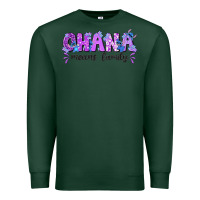Sports Green ohana means family with stitch Premium Sweatshirt - texasbilliewilder