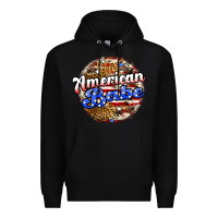 Black american babe Premium Hoodie - JahusDesignShop