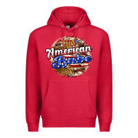 Cardinal american babe Premium Hoodie - JahusDesignShop